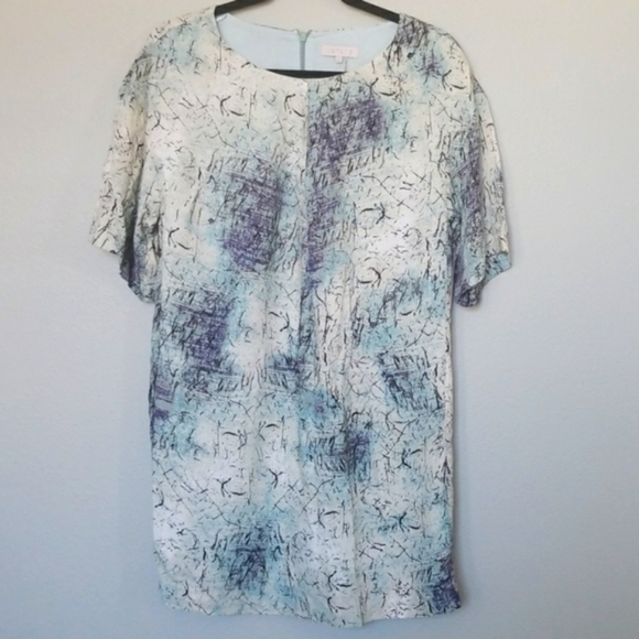 1. State surf city multicolor Short Sleeve Y2K Micro Mini dress NWT size small - Picture 1 of 6